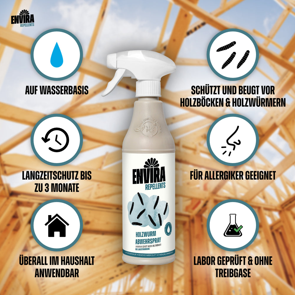 Envira Holzwurm Abwehrspray