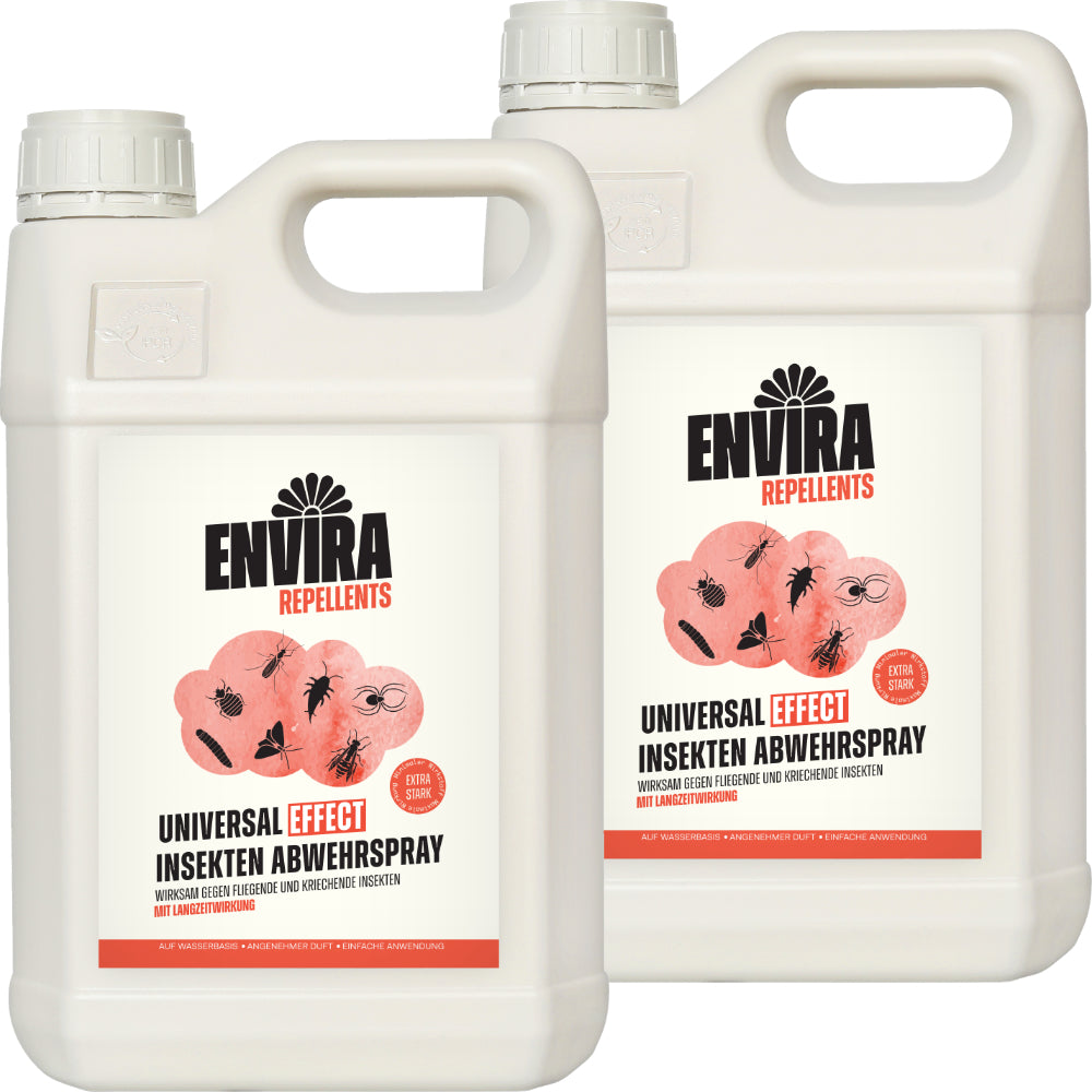 Envira EFFECT Abwehrspray - EXTRA Starke Formel - 2 x 5L