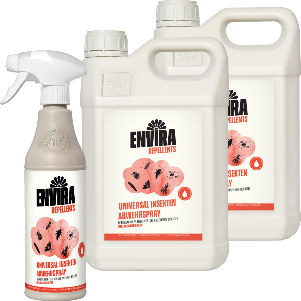 Envira Universal Abwehrspray 500ml + 2 x 5L