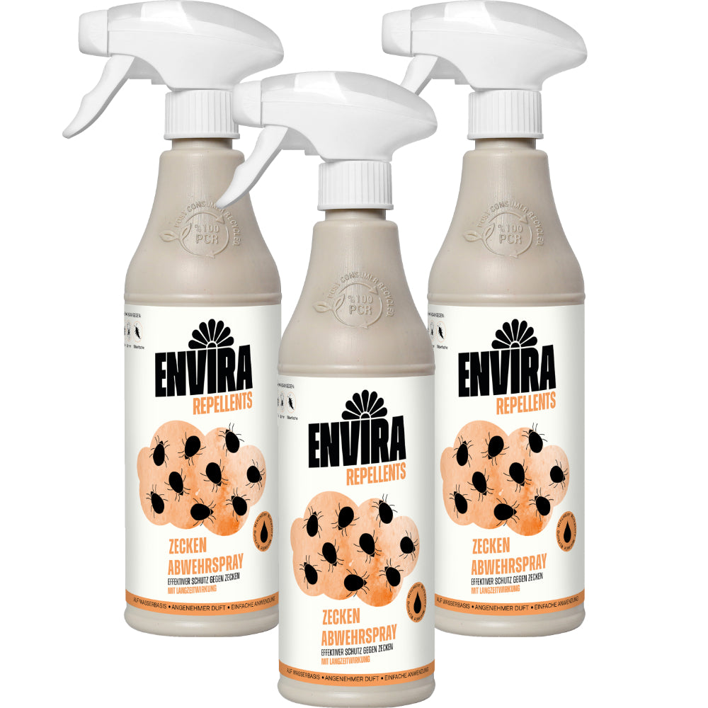 Envira Zecken Abwehrspray 3 x 500ml