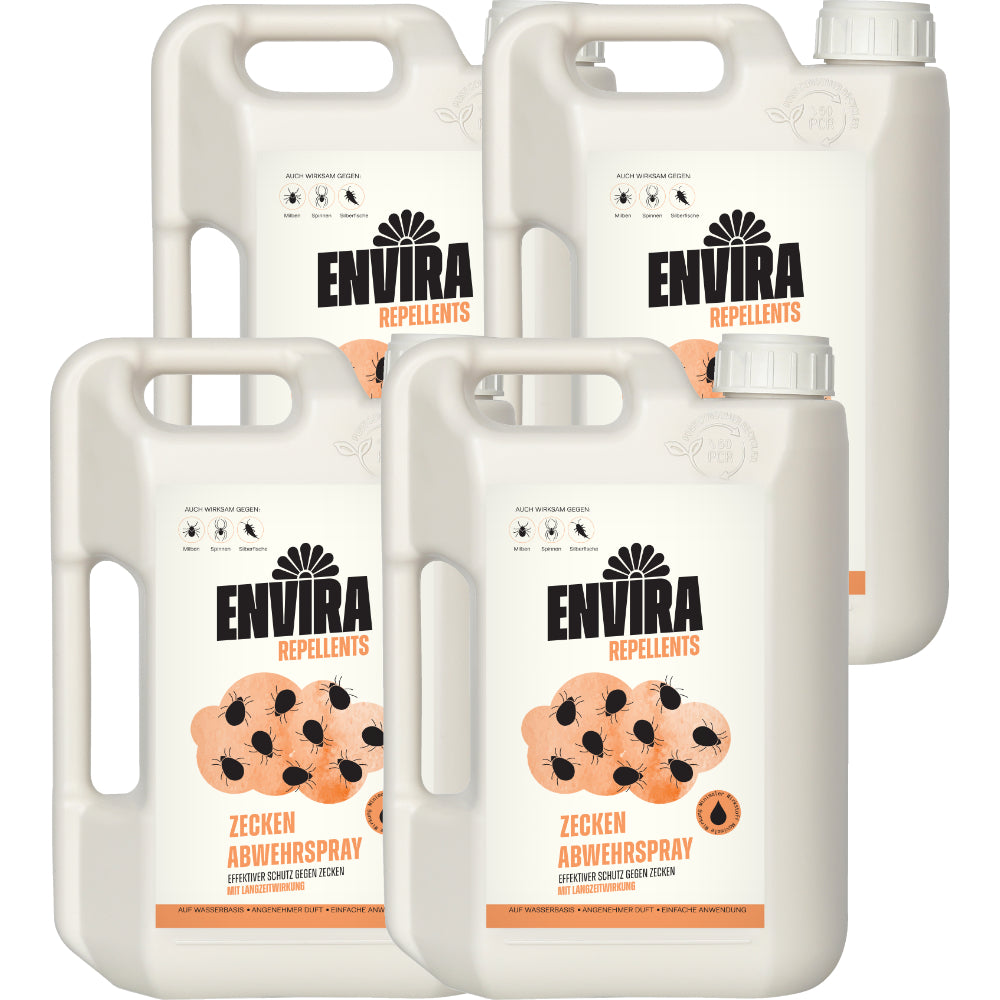 Envira Zecken Abwehrspray 4 x 2L