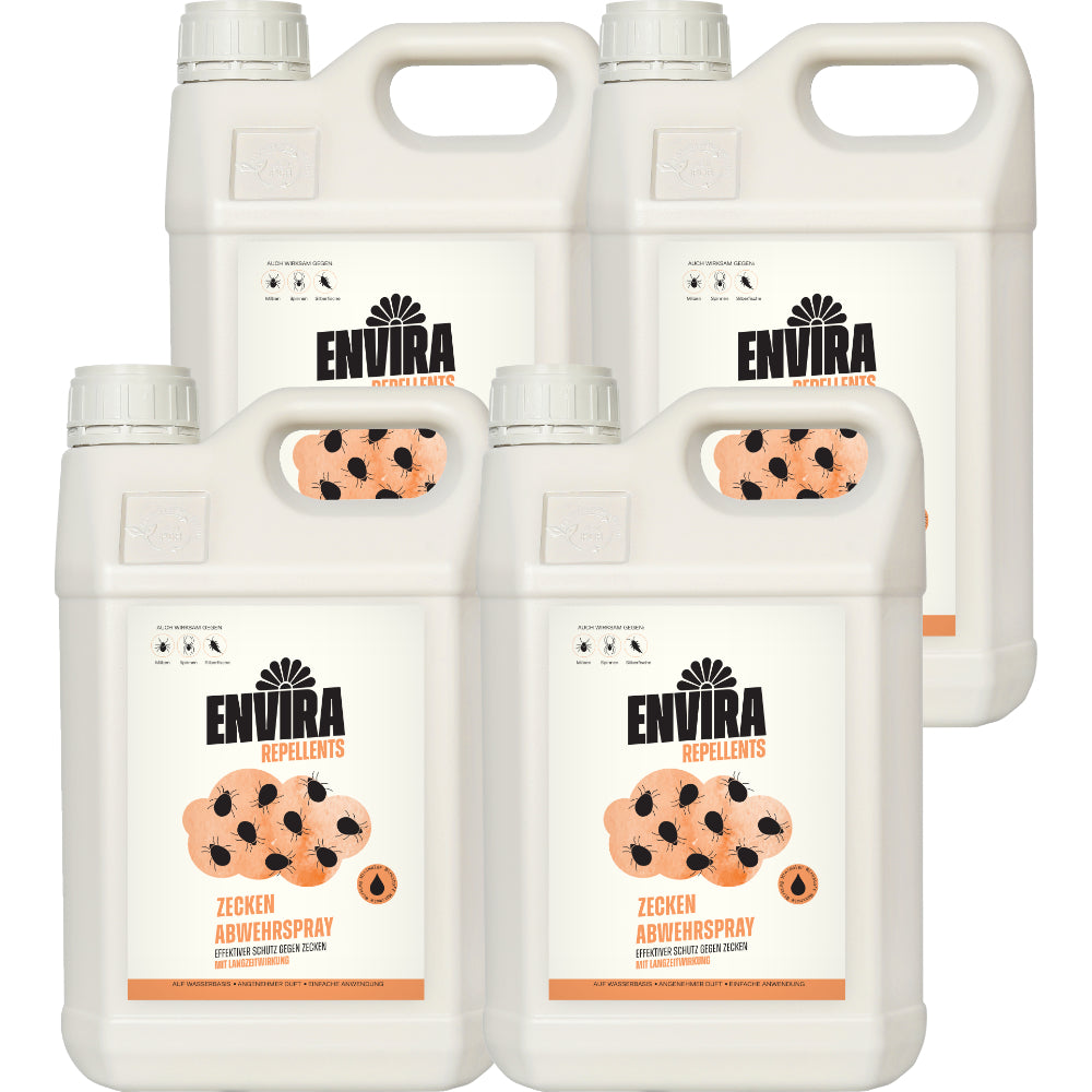 Envira Zecken Abwehrspray 4 x 5L