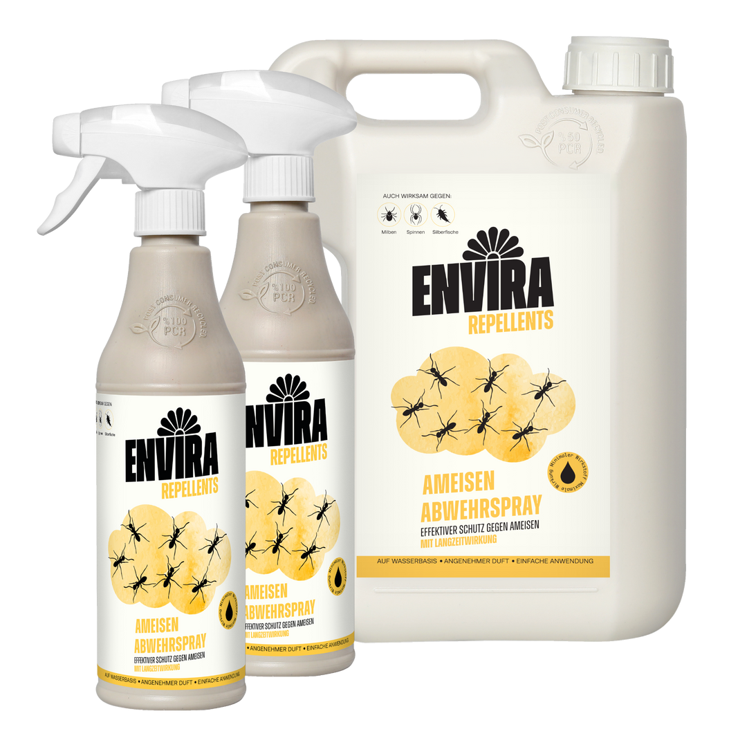Envira Ameisen Abwehrspray 2 x 500ml + 2L