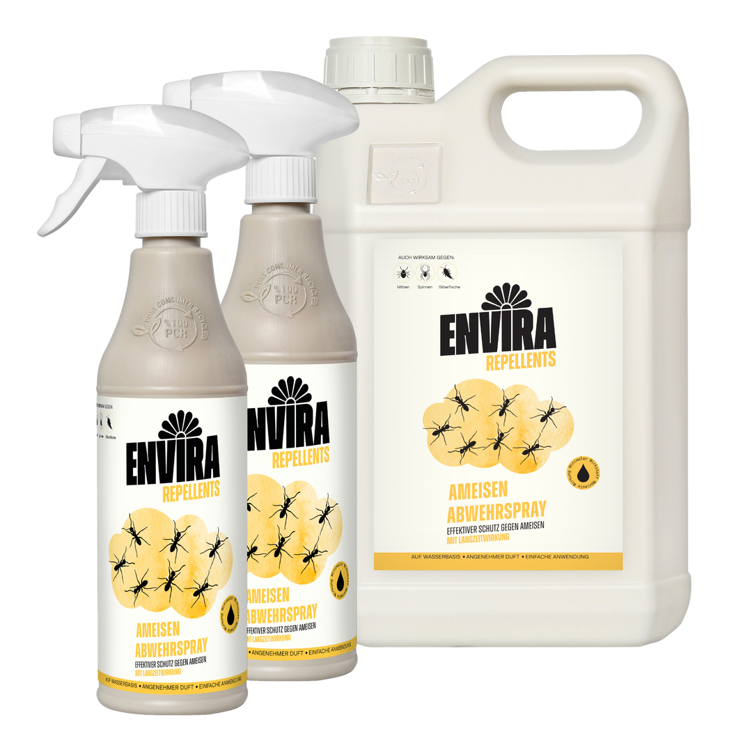 Envira Ameisen Abwehrspray 2 x 500ml + 5L