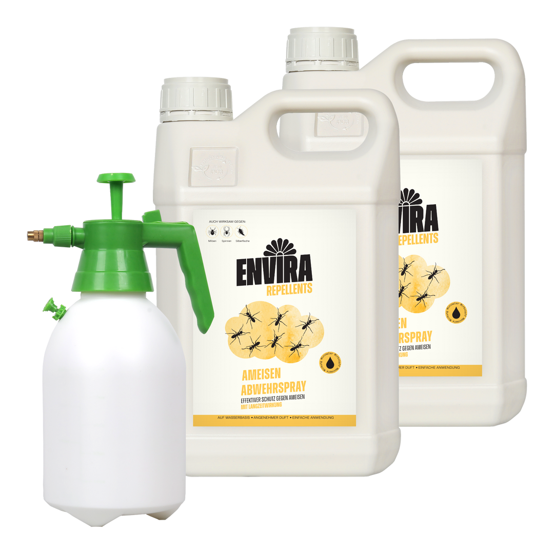 Envira Ameisen Abwehrspray 2 x 5L + 2L Drucksprüher