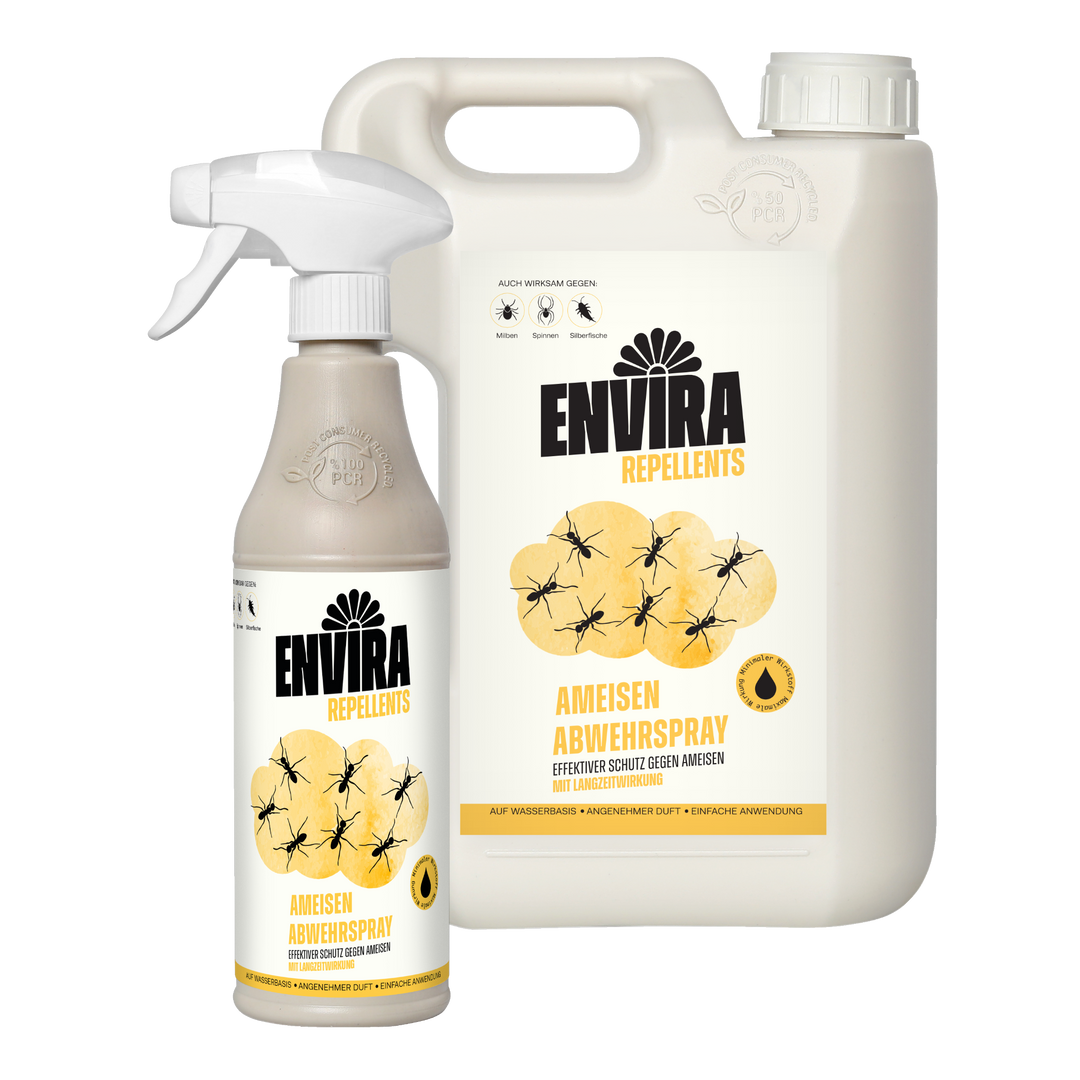 Envira Ameisen Abwehrspray 500ml + 2L