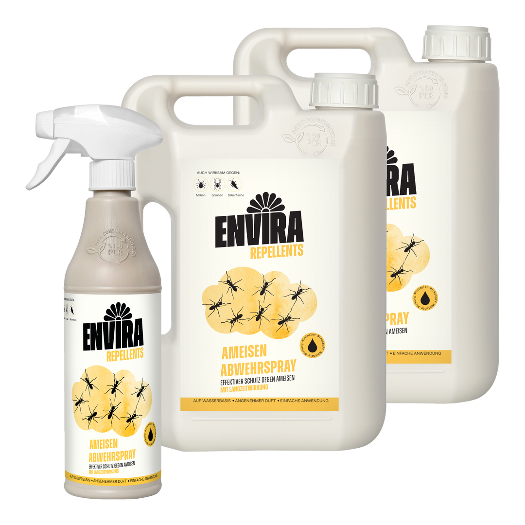 Envira Ameisen Abwehrspray 500ml + 2 x 2L