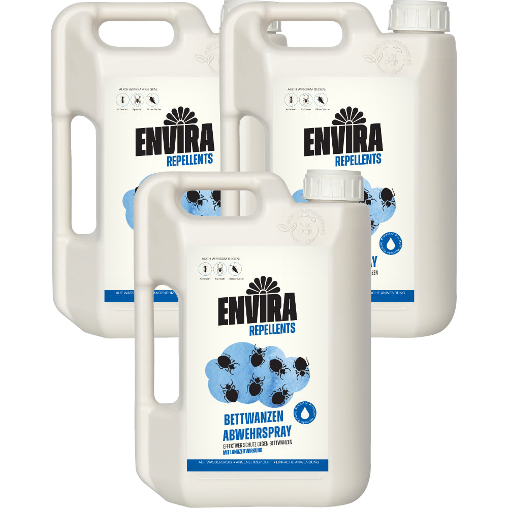 Envira Bettwanzen Abwehrspray 3 x 2L