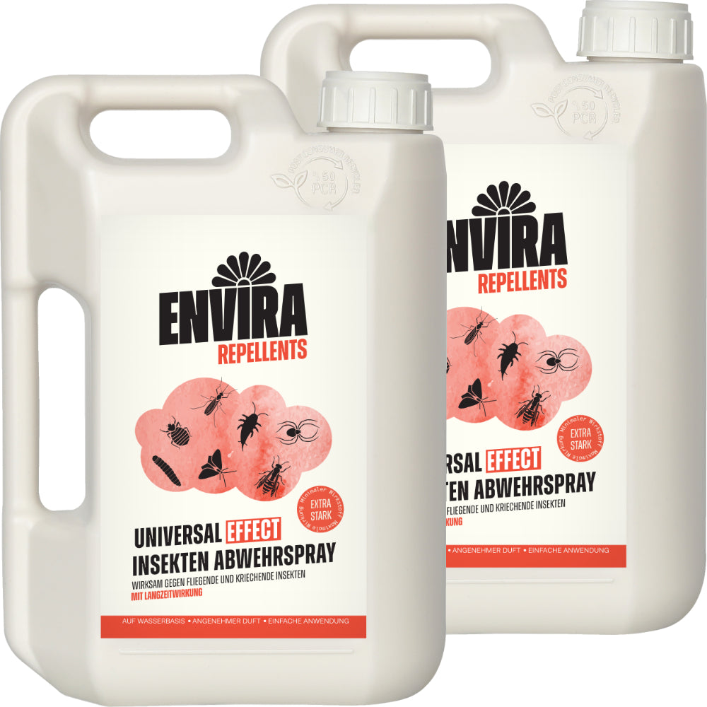 Envira EFFECT Abwehrspray - EXTRA Starke Formel - 2 x 2L