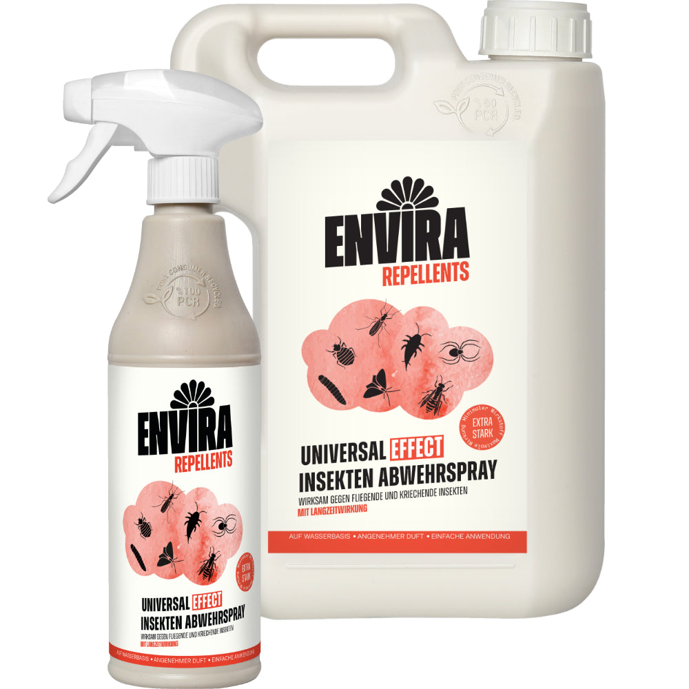 Envira EFFECT Abwehrspray - EXTRA Starke Formel - 500ml + 2L