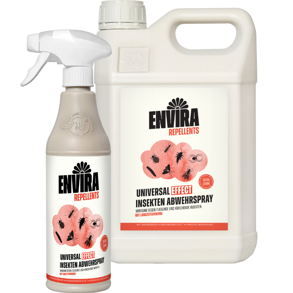 Envira EFFECT Abwehrspray - EXTRA Starke Formel - 500ml + 5L