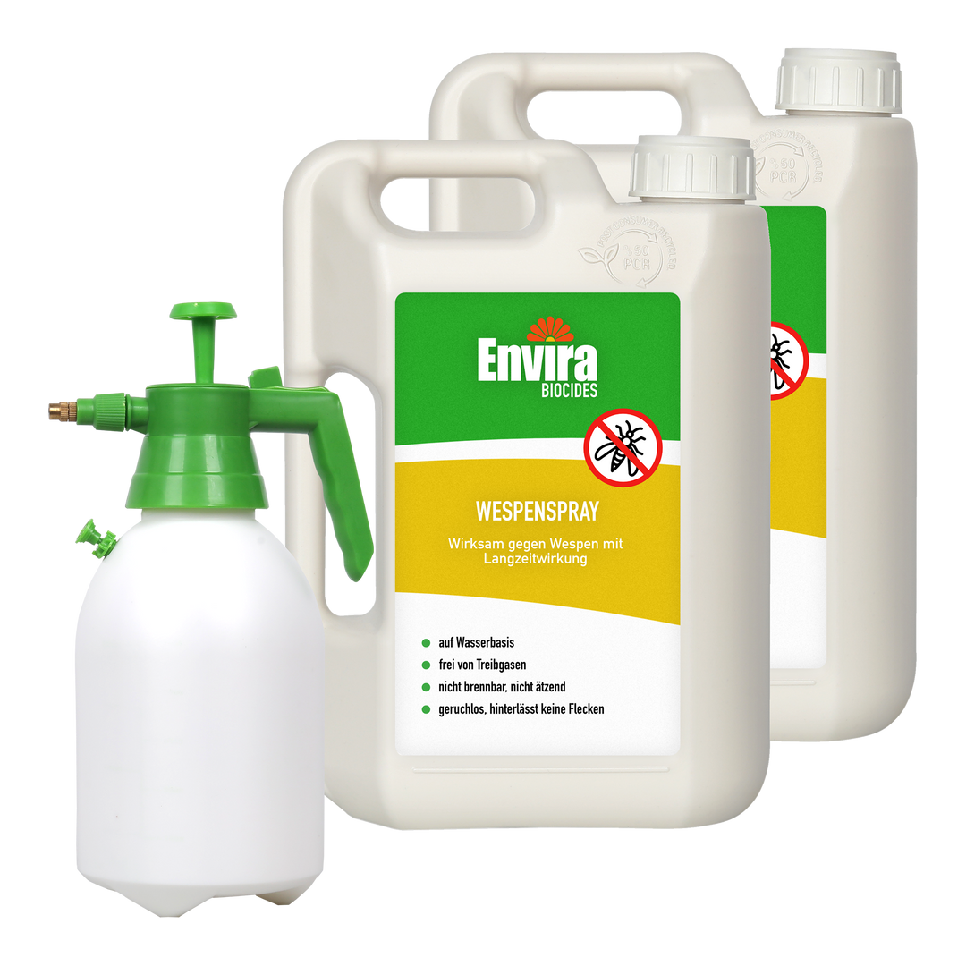Envira Wespenspray 2 x 2L + 2L Drucksprüher