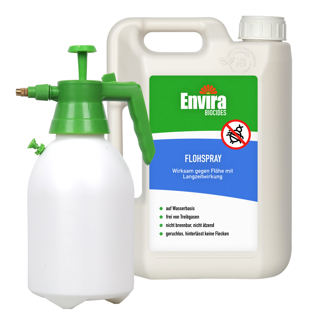 Envira Flohspray 2L + 2L Drucksprüher
