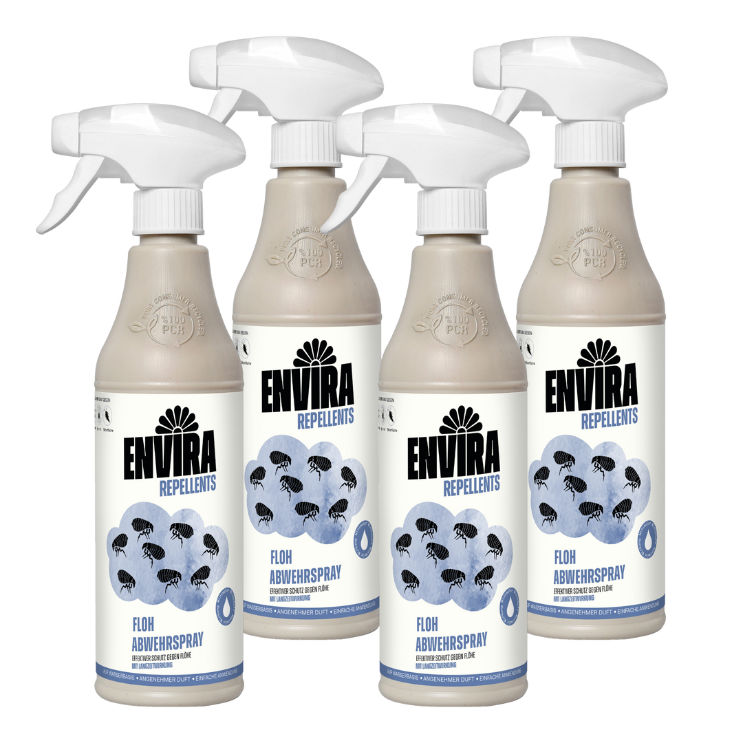 Envira Floh Abwehrspray 4 x 500ml