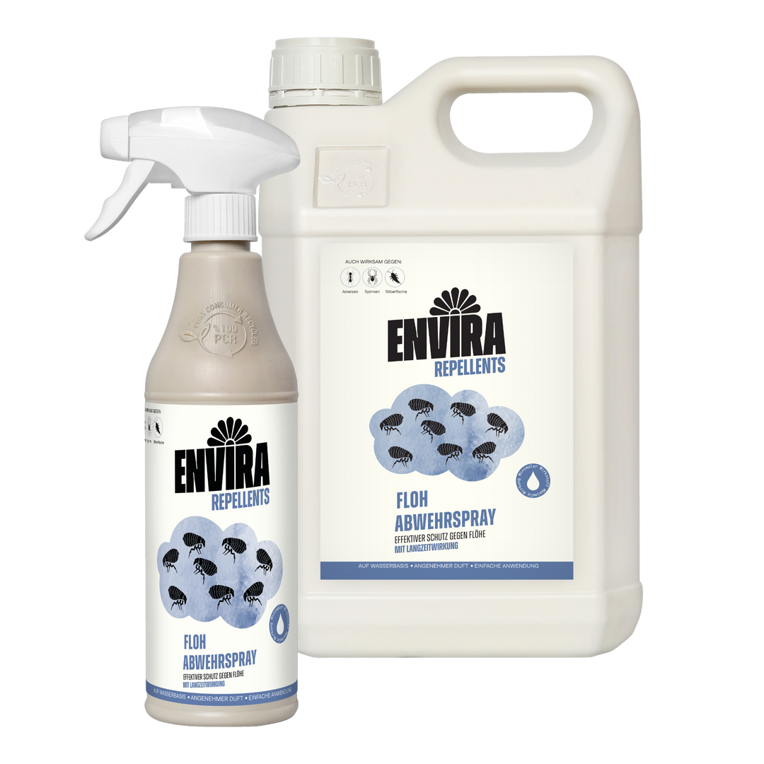 Envira Floh Abwehrspray 500ml + 5L