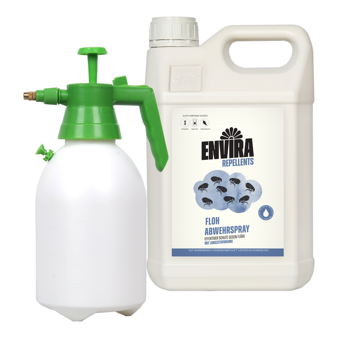 Envira Floh Abwehrspray 5L + 2L Drucksprüher