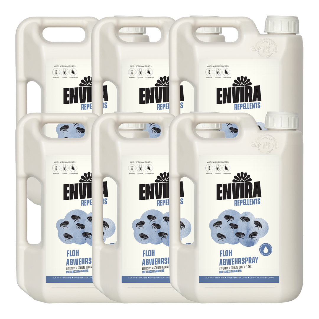 Envira Floh Abwehrspray 6 x 2L