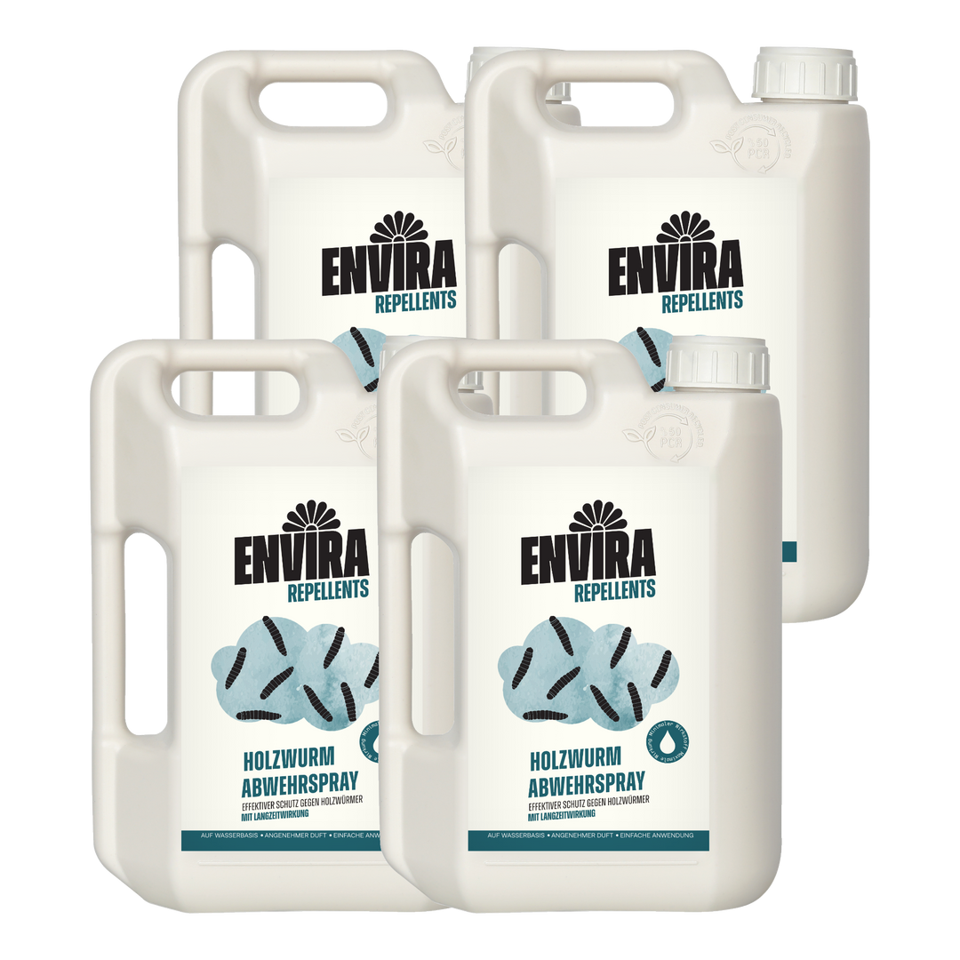 Envira Holzwurm Abwehrspray 4 x 2L
