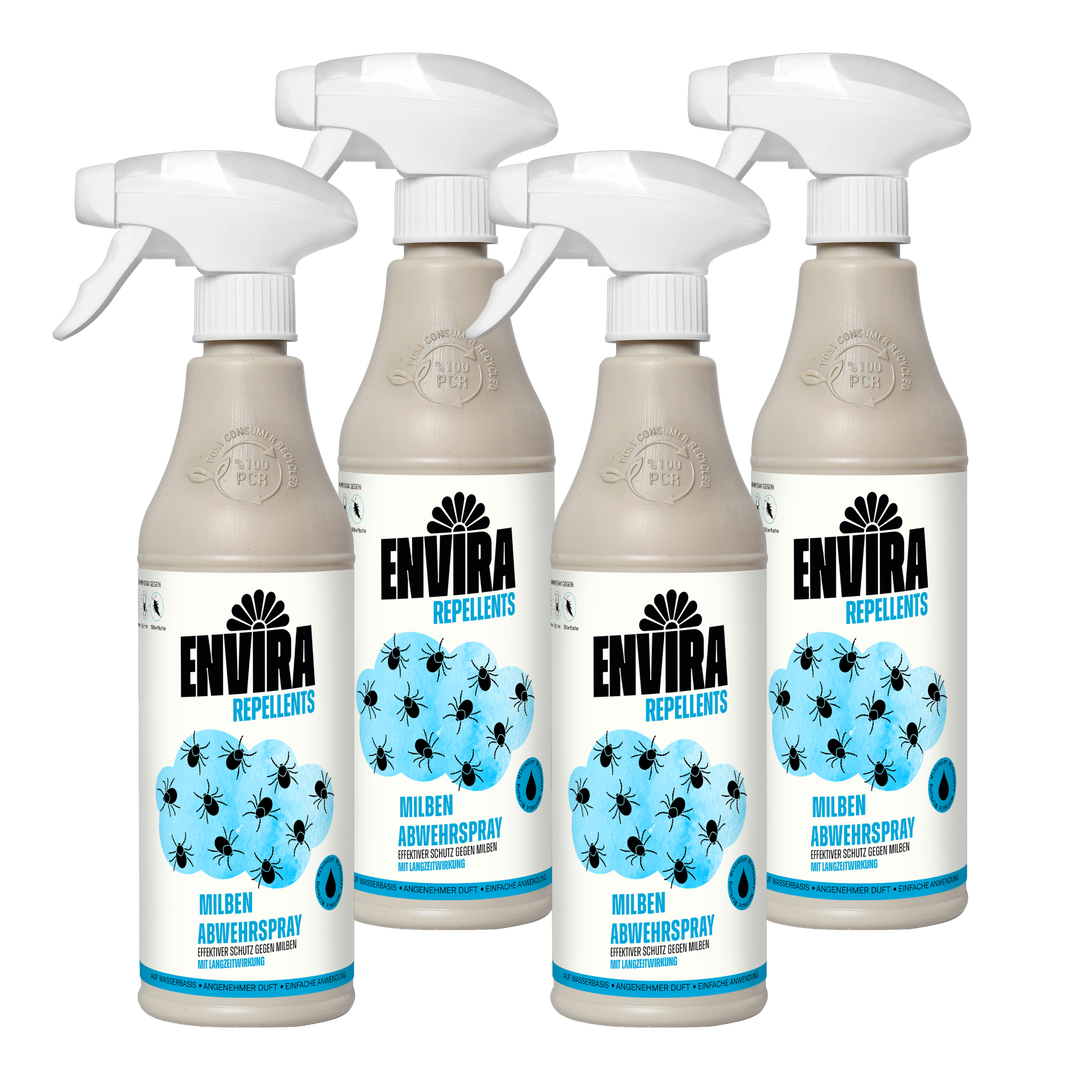 Envira Milben Abwehrspray 4 x 500 ml