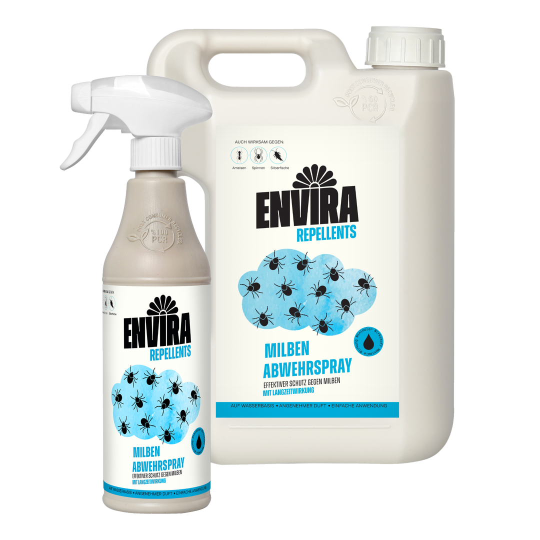 Envira Milben Abwehrspray 500ml + 2L