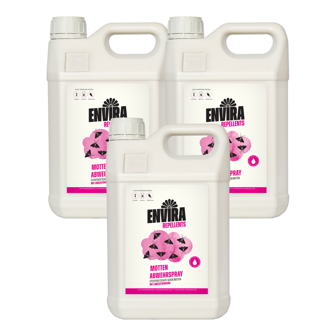 Envira Motten Abwehrspray 3 x 5L