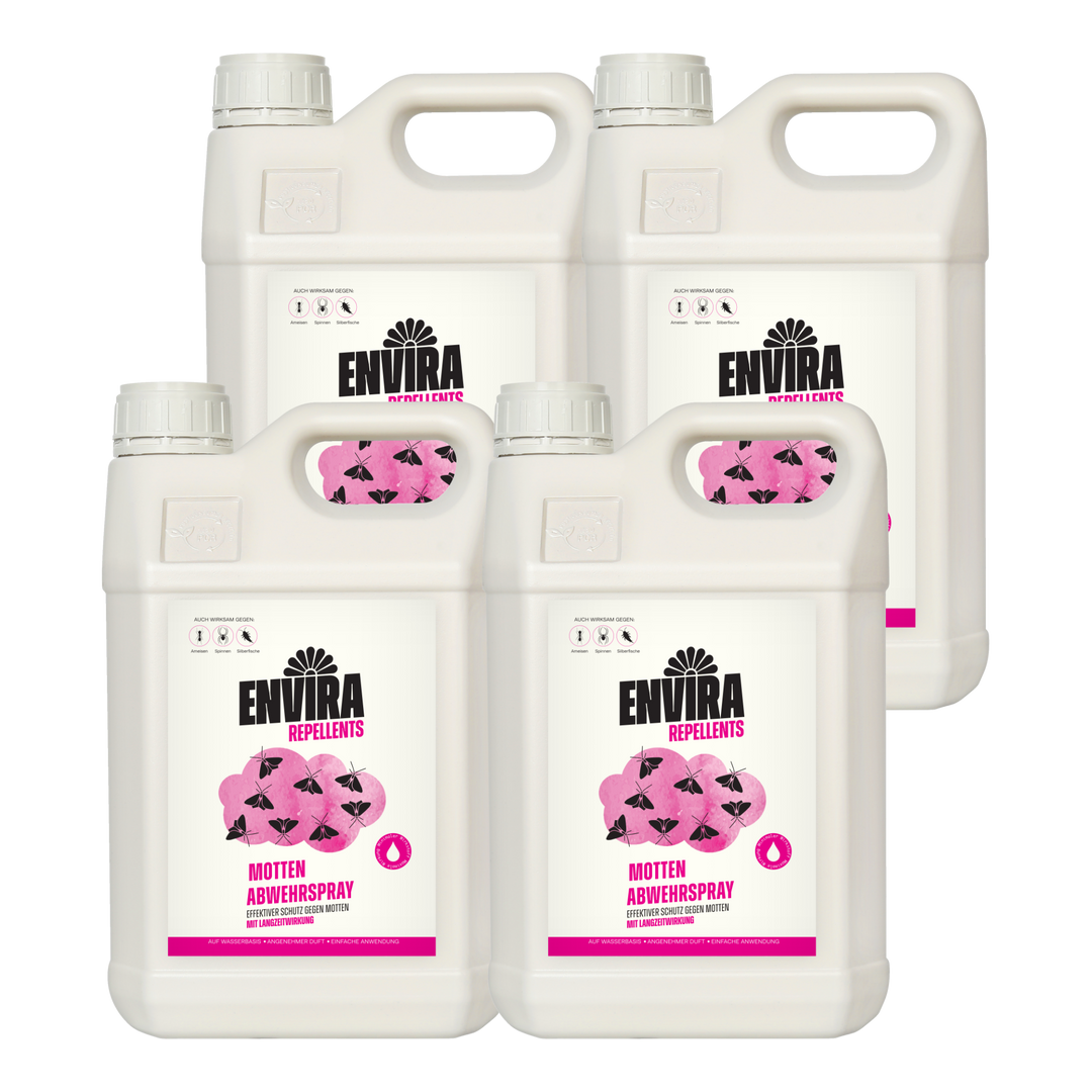 Envira Motten Abwehrspray 4 x 5L