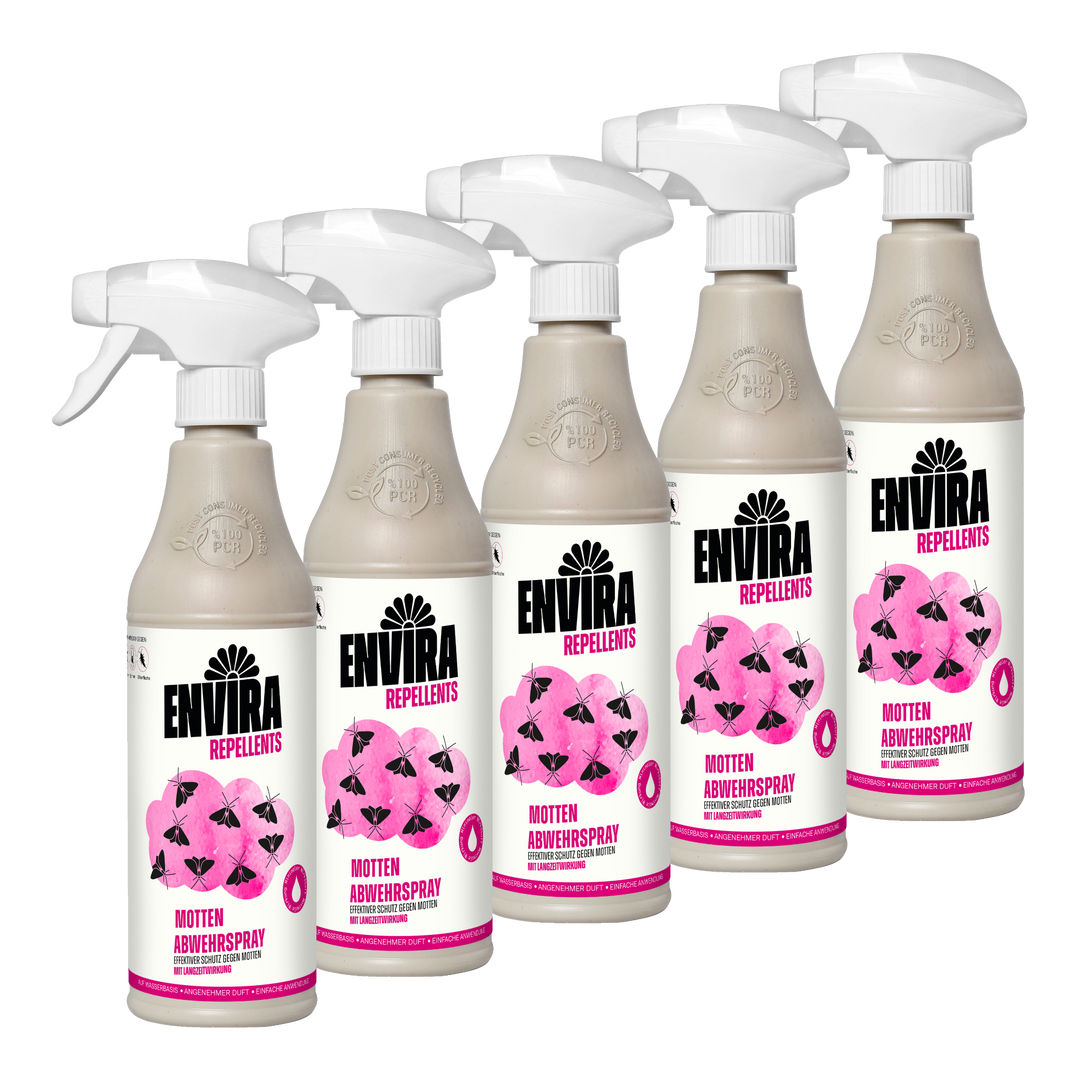 Envira Motten Abwehrspray 5 x 500ml