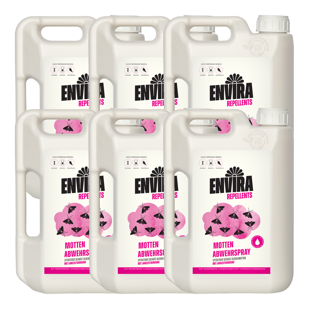 Envira Motten Abwehrspray 6 x 2L