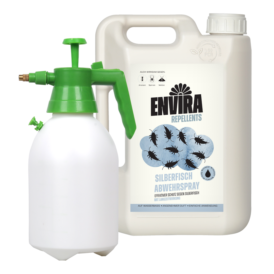 Envira Silberfisch Abwehrspray 2L + 2L Drucksprüher