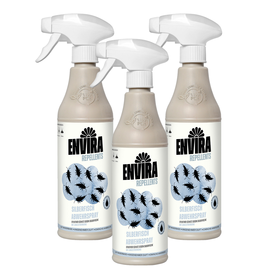 Envira Silberfisch Abwehrspray 3 x 500ml