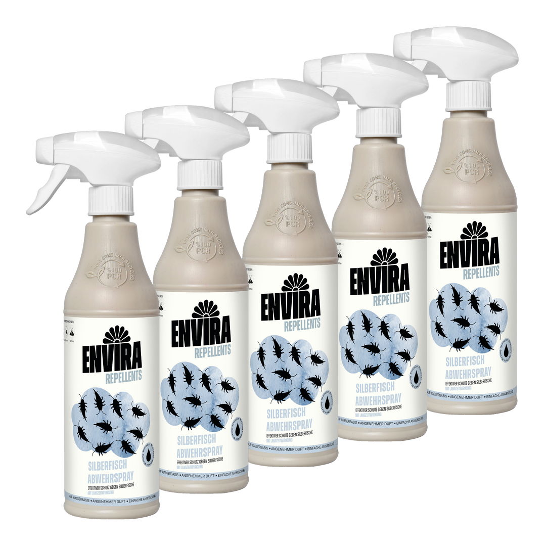Envira Silberfisch Abwehrspray 5 x 500ml