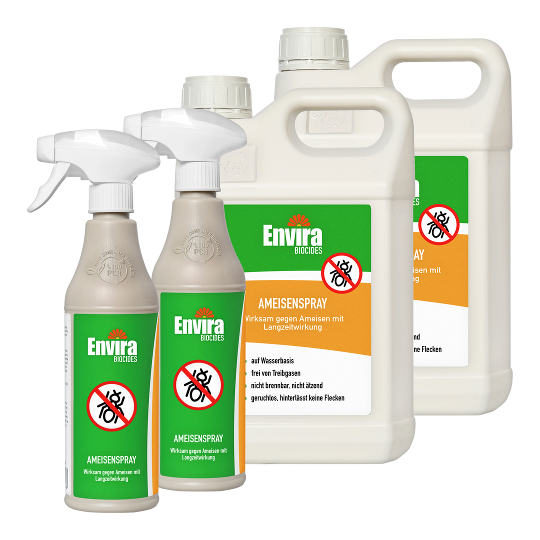Envira Ameisenspray 2 x 500ml + 2 x 5L