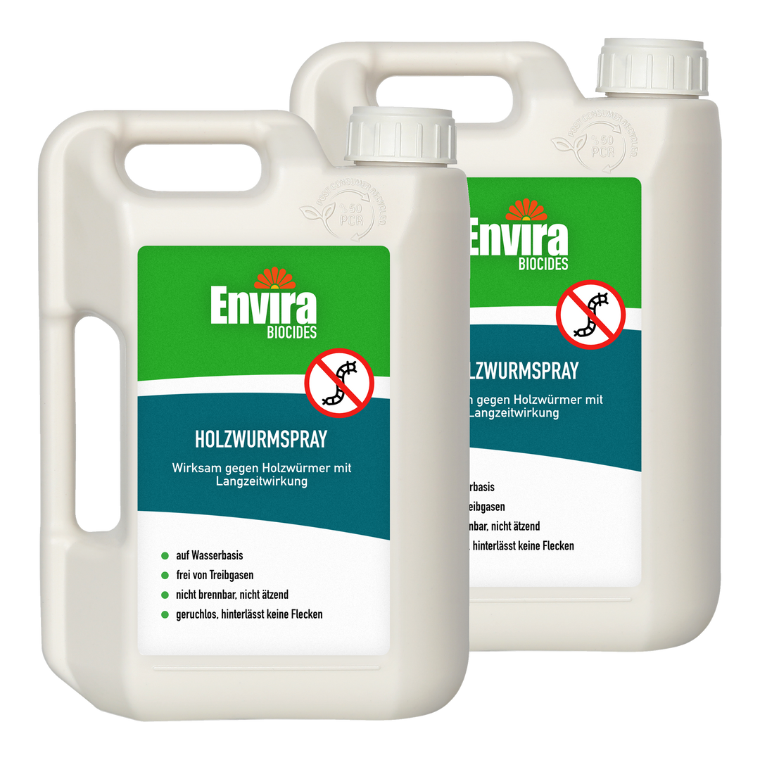 Envira Holzwurmspray 2 x 2L