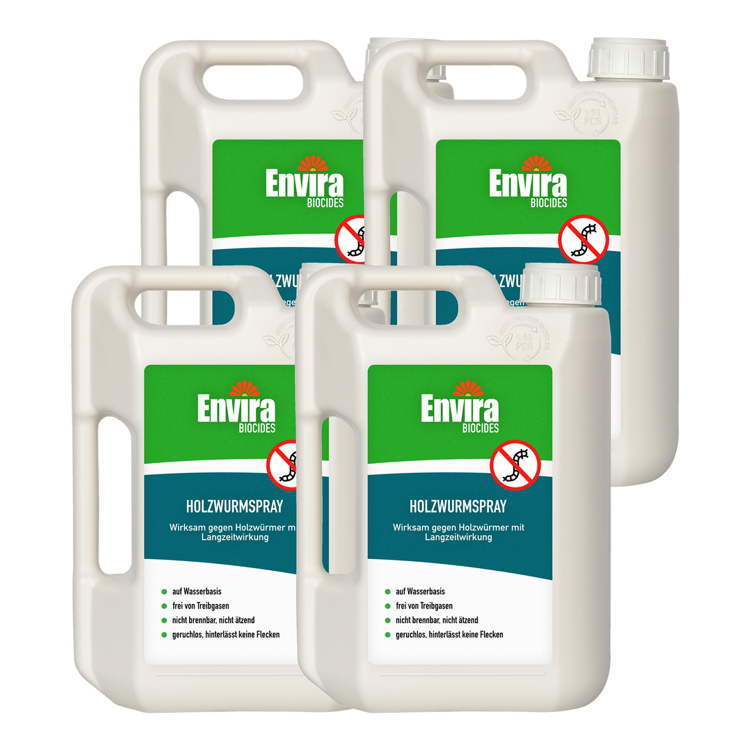 Envira Holzwurmspray 4 x 2L