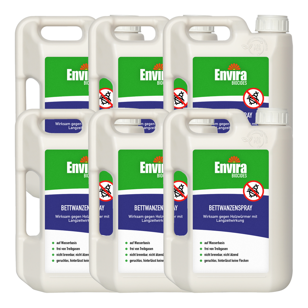 Envira Bettwanzenspray 6 x 2L