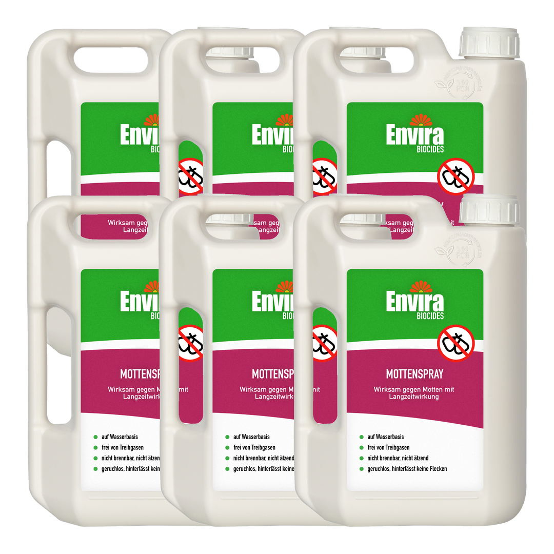 Envira Mottenspray 6 x 2L
