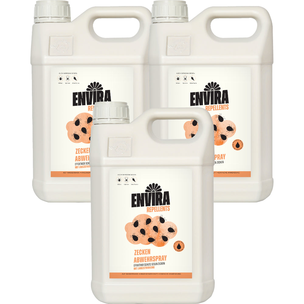 Envira Zecken Abwehrspray 3 x 5L