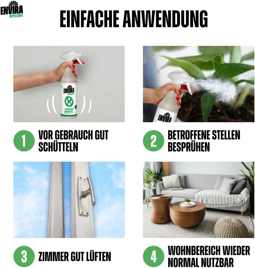 Envira Trauermücken Abwehrspray