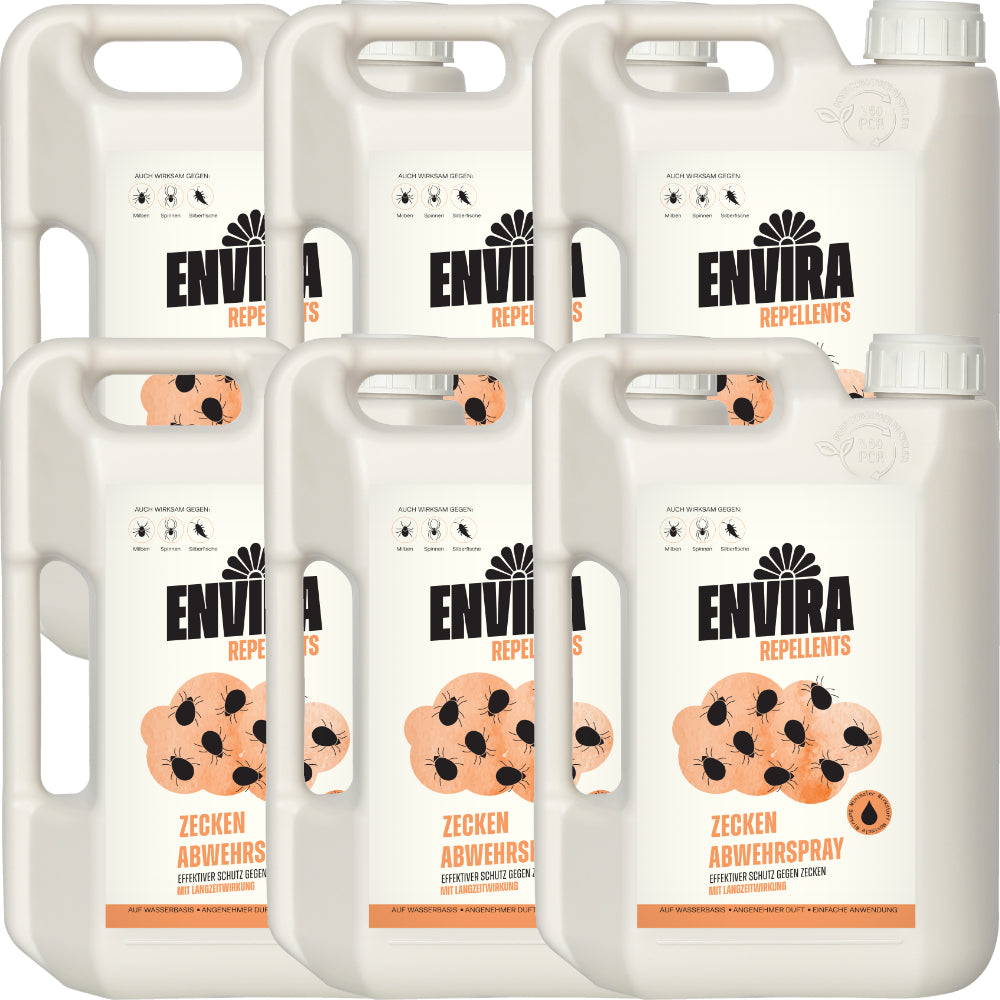 Envira Zecken Abwehrspray 6 x 2L