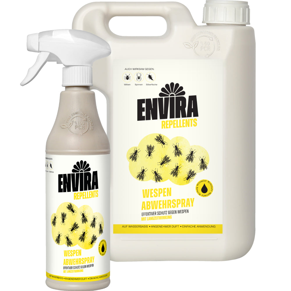 Envira Wespen Abwehrspray 500ml + 2L