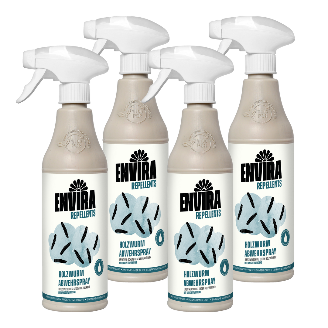 Envira Holzwurm Abwehrspray 4 x 500ml