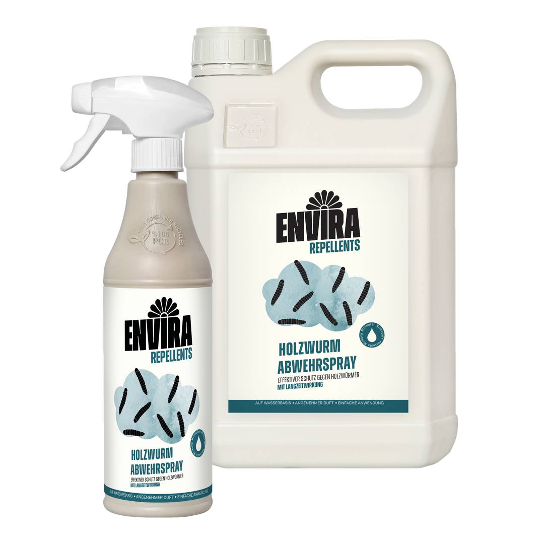 Envira Holzwurm Abwehrspray 500ml + 5L