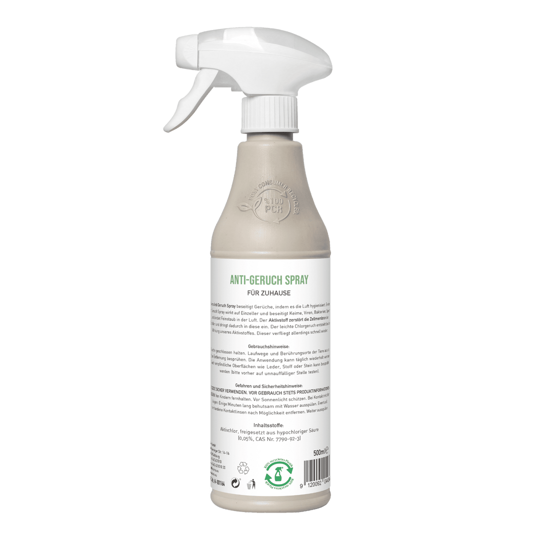 500ML VET Anti Geruch Spray Rueckseite