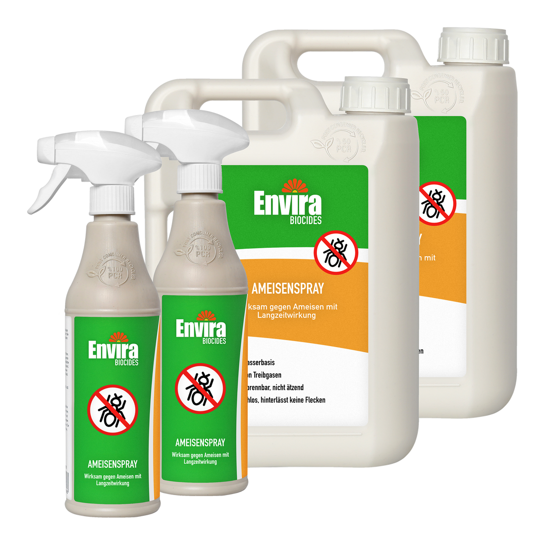 Envira Ameisenspray 2 x 500ml + 2 x 2L
