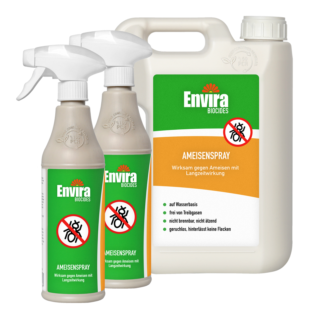 Envira Ameisenspray 2 x 500ml + 2L