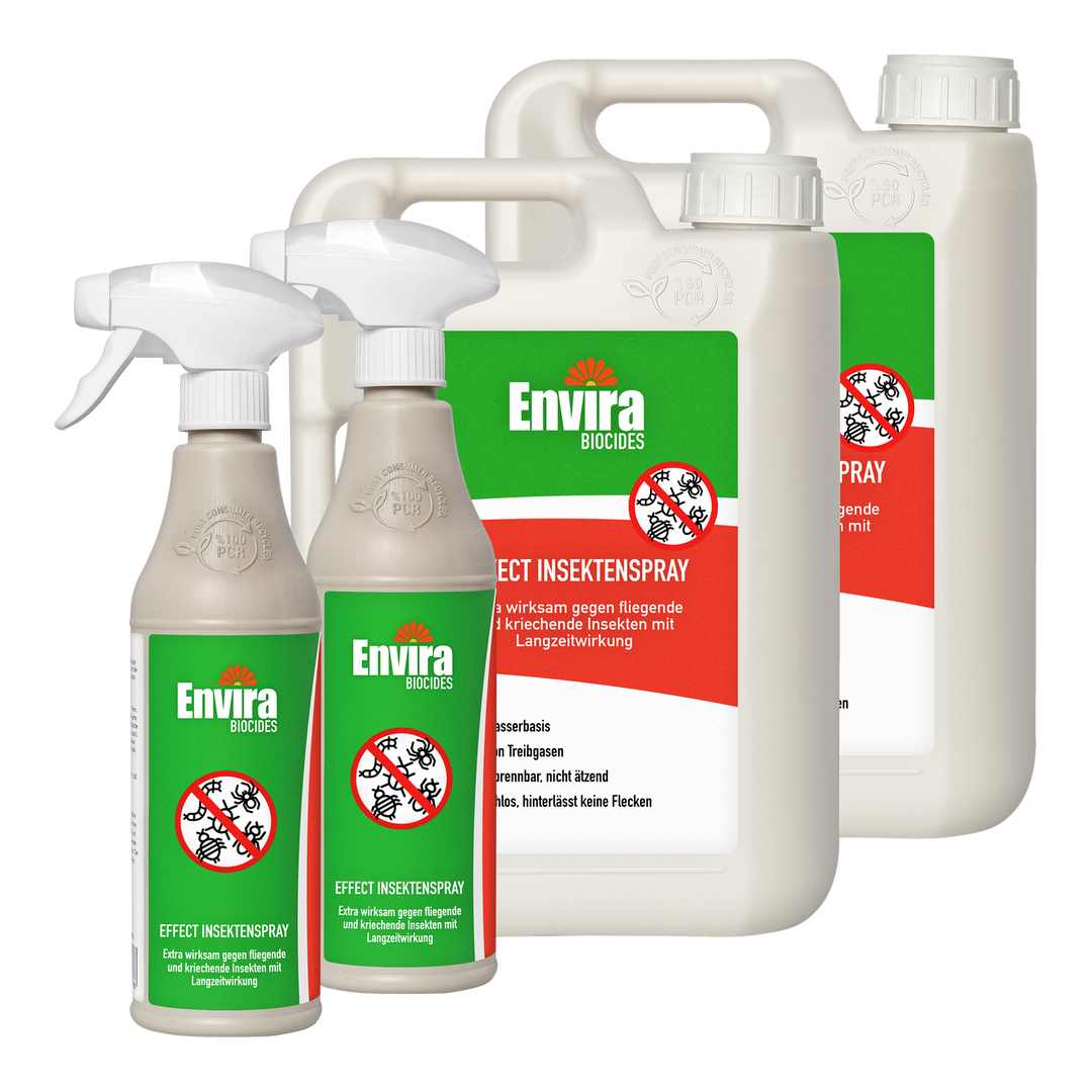 Envira EFFECT - EXTRA Starke Formel - 2 x 500ml + 2 x 2L