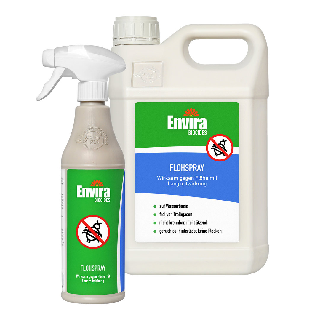 Envira Flohspray 500ml + 5L