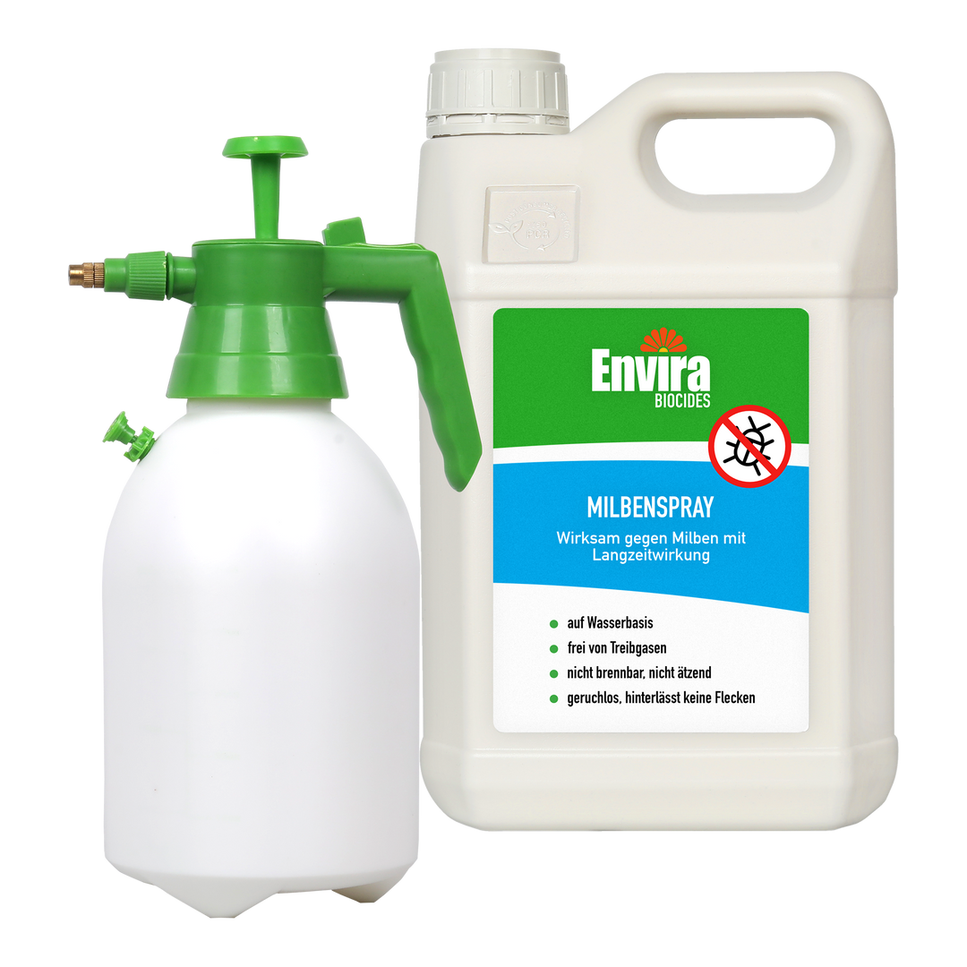 Envira Milbenspray 5L + 2L Drucksprüher