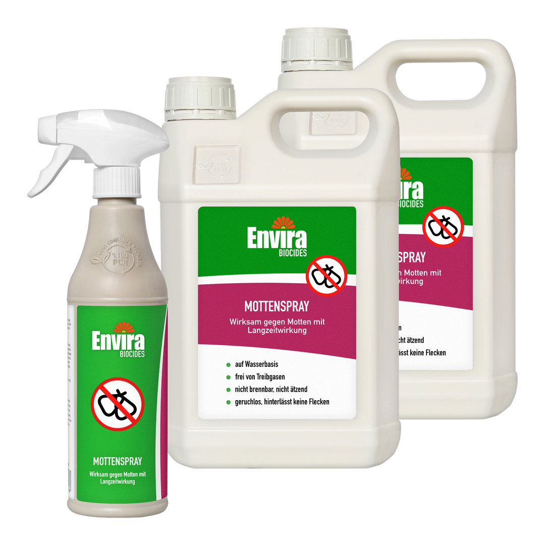 Envira Mottenspray 500ml + 2 x 5L