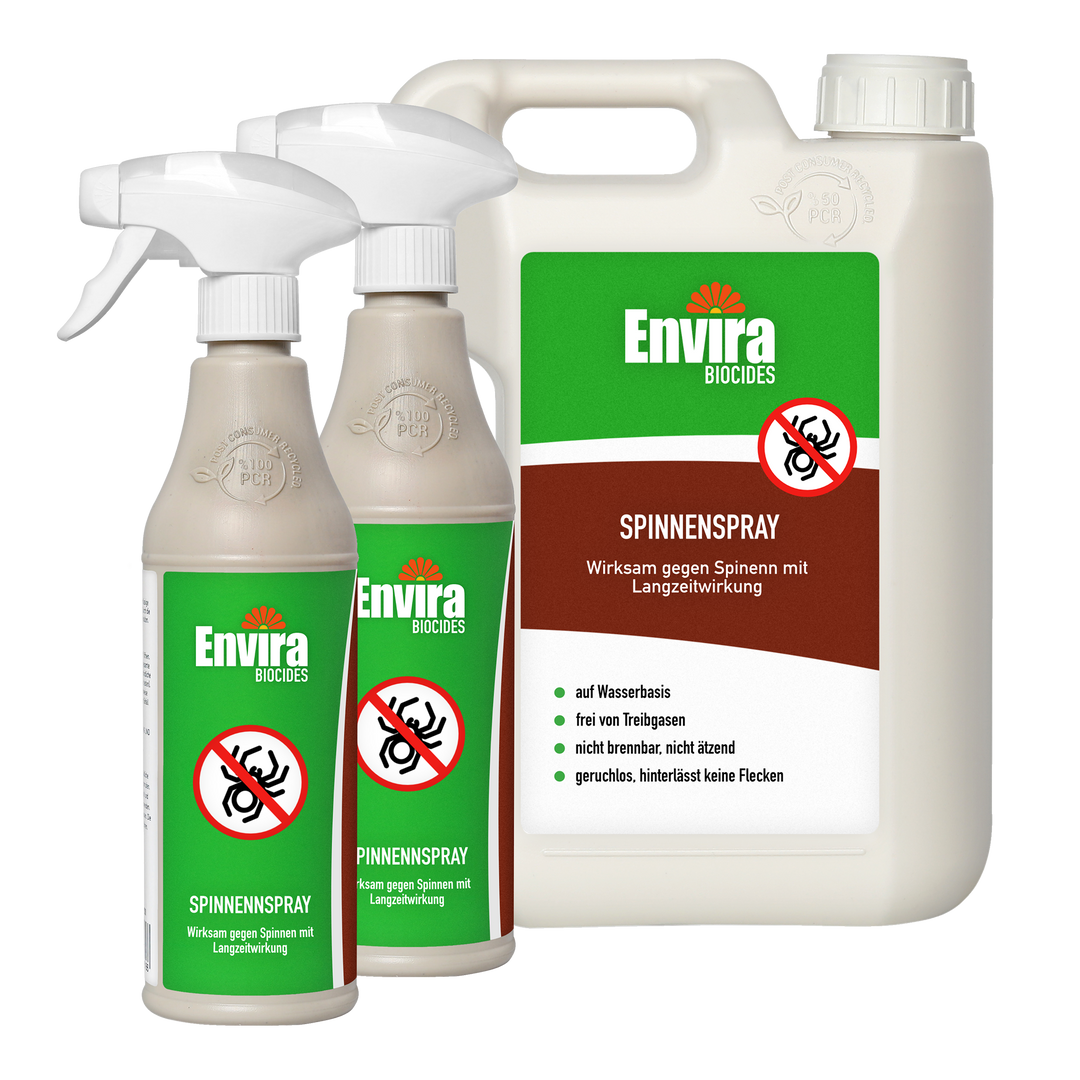 Envira Spinnenspray 2 x 500ml + 2L